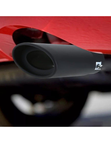 Punta de Escape Universal AICEL 14 cm Acero Inoxidable Cromado