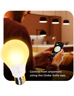 Bombilla LED Inteligente GLOBE 10W RGB E26 Paquete de 2 2