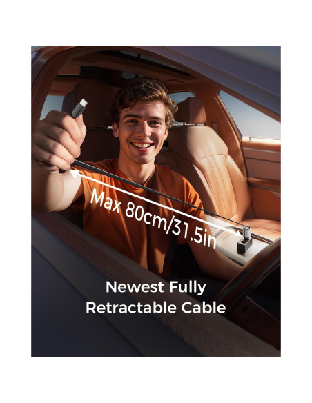 Adaptador de Coche Bluetooth 5.3 SUPERONE con Cargador 69W