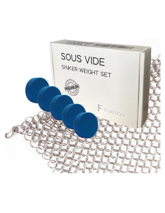 Juego de Accesorios Sous Vide FLAGTION - Red Acero Inoxidable 35x30cm