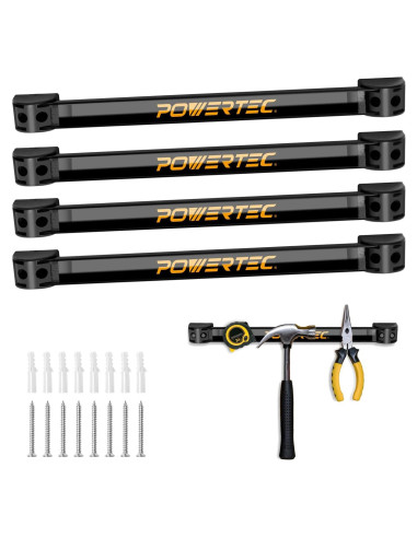 Barra Magnética para Herramientas POWERTEC 30.48 cm 4PK