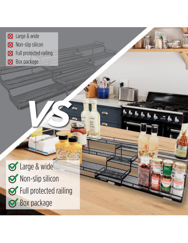 Organizador de Especias Expandible DOTORYDESIGN 3 Niveles 37-73.9 cm