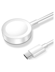 Cable de Carga Magnético USB C xiwxi para Apple Watch 2M Blanco