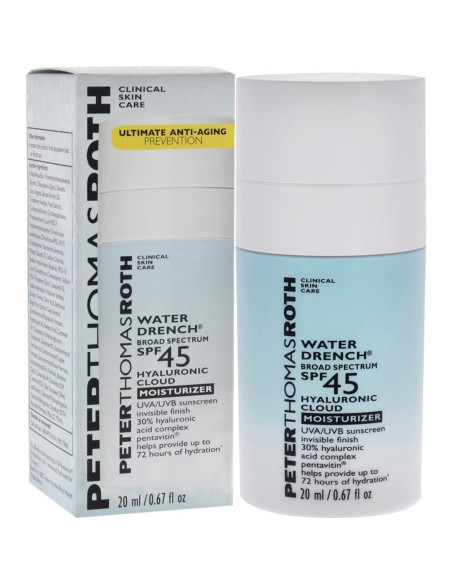 Hidratante Nubloso SPF 45 Peter Thomas Roth 19ml - Ligero y Resistente al Agua Hidratante Nubloso SPF 45 Peter Thomas Roth 19ml - Ligero y Resistente al Agua