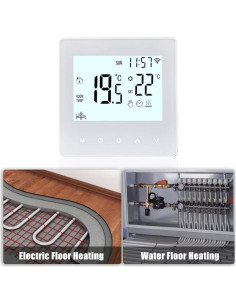 Termostato Wi-Fi Inteligente WOTAO 3A Digital Programable 2