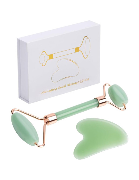 Rodillo de Hielo Facial Bestmemories + Gua Sha + Molde de Silicona