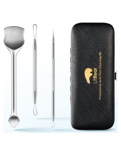 Kit de Herramientas para Remover Puntos Negros LitBear - Acero Inoxidable