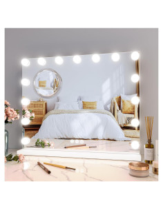 Espejo de Tocador GAOMON Iluminado 58.4x45.7cm LED 3X