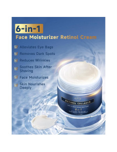 Crema Facial 6 en 1 para Hombres Felicemy 50 ml Hidratante Antienvejecimiento 2