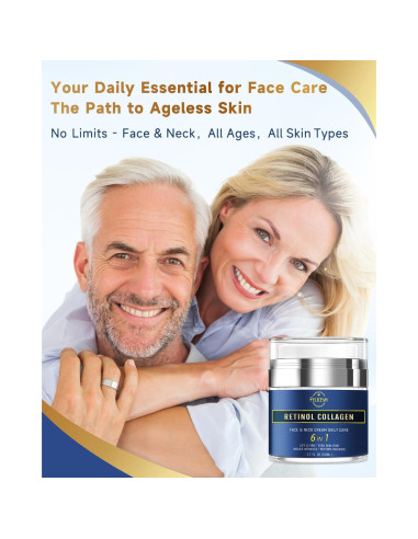 Crema Facial 6 en 1 para Hombres Felicemy 50 ml Hidratante Antienvejecimiento