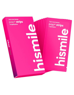 Tiras Blanqueadoras Hismile PAP+ para Dientes Sensibles, 28 Tiras