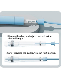 Cuerda de saltar frcitrus con mango de silicona 3m PVC 2