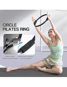 Círculo de Fitness Pilates LTHTRADE 34.3 cm Resistencia 2