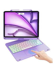 Funda Teclado Inalámbrico OYOSUOGG para iPad Pro 12.9" RGB