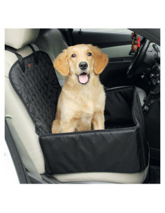 Funda de Asiento de Coche Amorus 2-en-1 Impermeable para Mascotas
