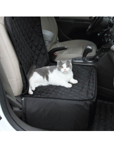 Funda de Asiento de Coche Amorus 2-en-1 Impermeable para Mascotas 2