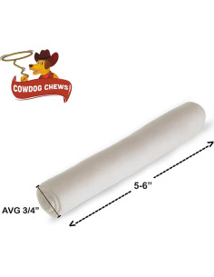 Rollos de piel de res 100% natural Cowdog Chews - 50 unidades 2