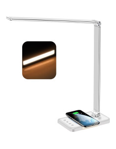 Lámpara de Escritorio LED AFROG EK009A con Cargador Inalámbrico 2