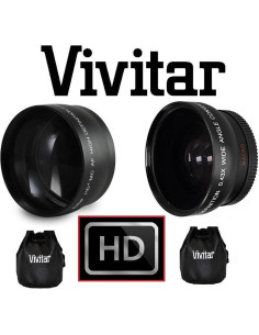 Kit de Lentes Telefoto y Gran Angular Pro Ser 43mm para Samsung NX3000 2