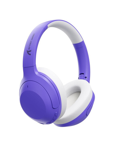 Auriculares Inalámbricos LexonElec G300 con ANC, Púrpura