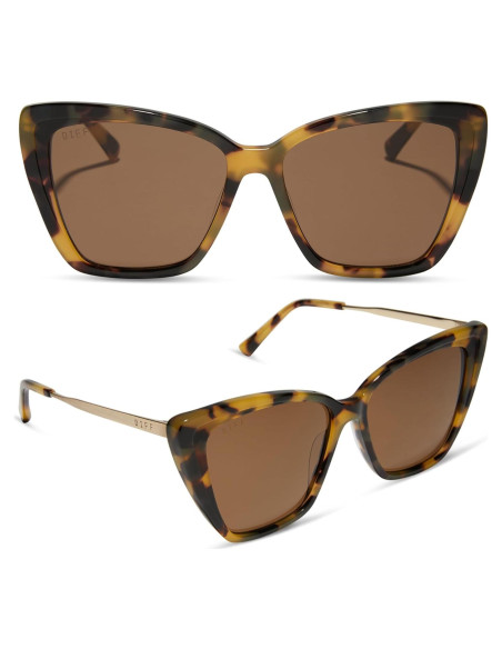 Gafas de Sol Oversized Becky II Cat Eye Mujeres UV400