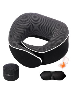 Almohada de Viaje Tri-tra YXJZ con Espuma Memoria y Accesorios