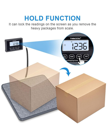 Balanza de Envío Digital THINKSCALE 199.58 kg con Pantalla LCD
