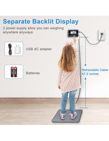 Balanza de Envío Digital THINKSCALE 199.58 kg con Pantalla LCD