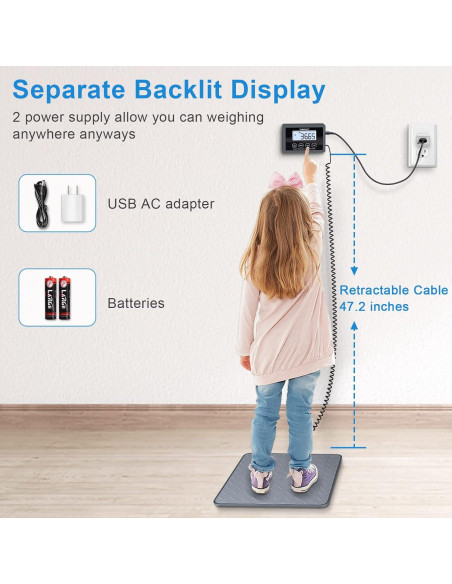 Balanza de Envío Digital THINKSCALE 199.58 kg con Pantalla LCD
