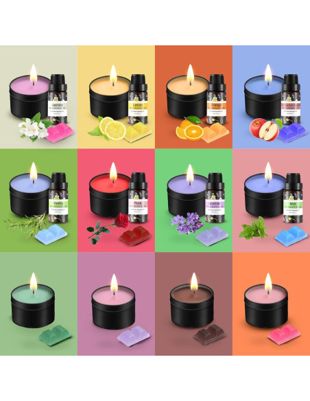 Kit de Fabricación de Velas Oligar 1.2 kg con Derretidor