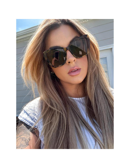 Gafas de Sol Oversized Becky II Cat Eye Mujeres UV400