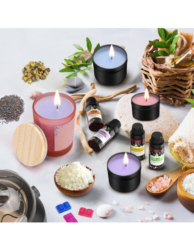 Kit de Fabricación de Velas Oligar 1.2 kg con Derretidor