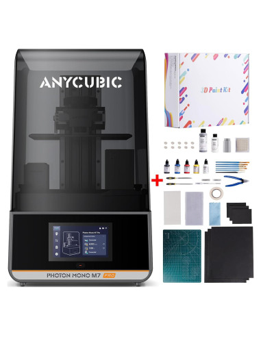 Impresora 3D ANYCUBIC Photon Mono M7 Pro 14K + Kit Pintura