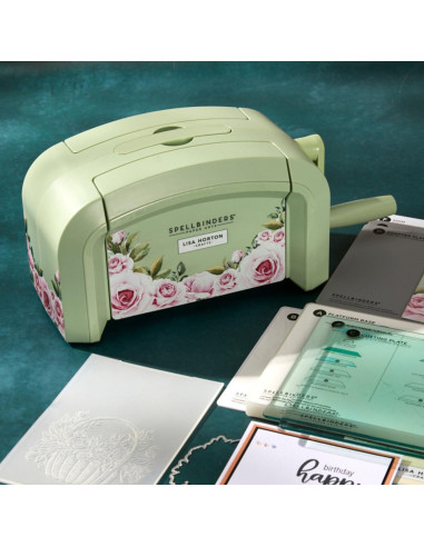 Máquina de Corte y Embossing Lisa Horton Crafts Platinum SIX Verde Salvia