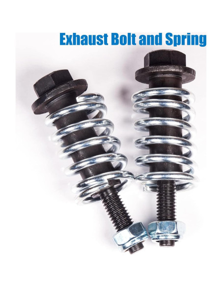 Kit de Tornillos y Tuercas de Escape BEONEO M8x1.25 82mm