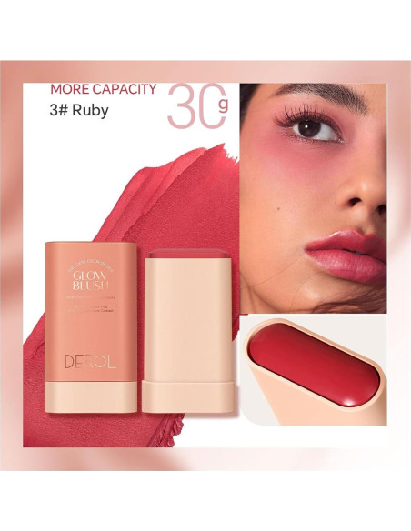 Bastón de Rubor Hidratante SWETIYOU 30g Color Rubí