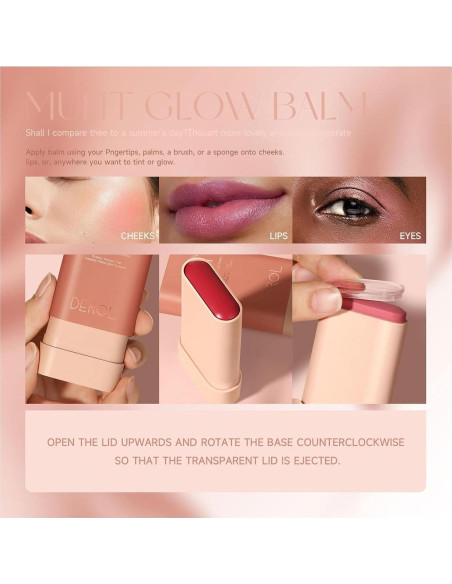 Bastón de Rubor Hidratante SWETIYOU 30g Color Rubí