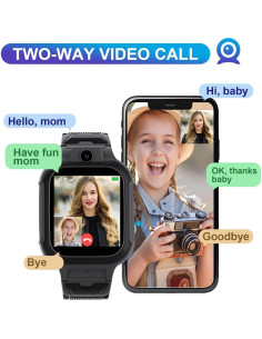Reloj Inteligente 4G para Niños Tykjszgs con GPS y Videollamada 2