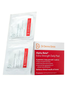 Peeling Diario Dr. Dennis Gross 5 AHA/BHA - 5 Tratamientos