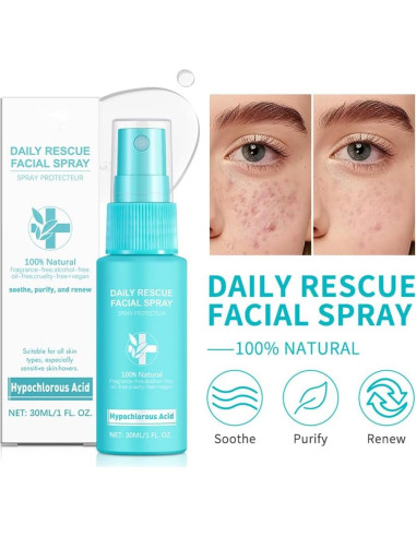 Spray Facial de Rescate Diario Loske 100g - Ácido Hipocloroso