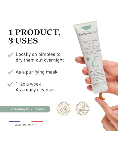 Mascarilla Anti-granos Embryolisse 100ml - Piel Grasa a Mixta