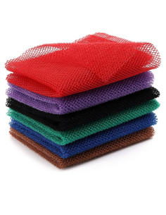 Esponja de Red Africana BTYMS - 6 Piezas Exfoliantes 30x80 cm