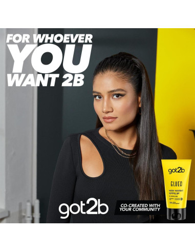 Gel Fijador Schwarzkopf Got2b Glued 150ml - Paquete de 2
