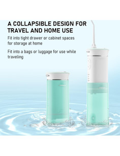 Hilo Dental Eléctrico Portátil HANGSUN HOC600 Impermeable IPX7 2