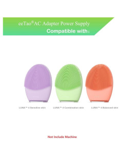 Cargador de Reemplazo 5V eeTao para Cepillo Facial FOREO Luna 4 2
