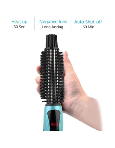 Plancha de Rizar PHOEBE 1" Cerámica Tourmalina Doble Voltaje