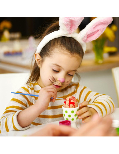 60 Pinceles Redondos DECYOOL para Pintura de Detalle