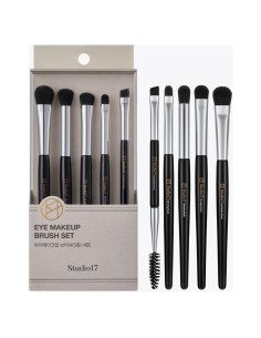 Juego de Brochas para Maquillaje de Ojos Studio17 - 5 Pcs