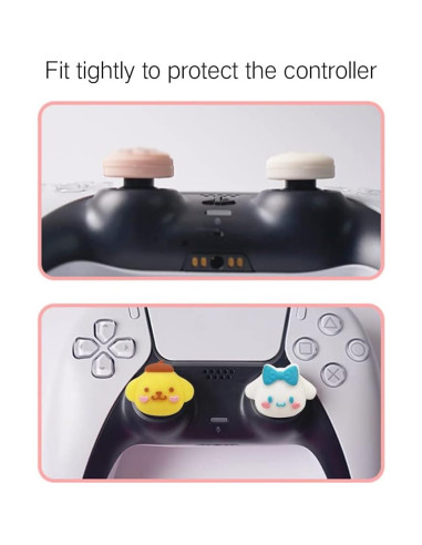 Tapones de Pulgar PERFECTSIGHT para PS4/PS5 y Xbox - 4 Pcs