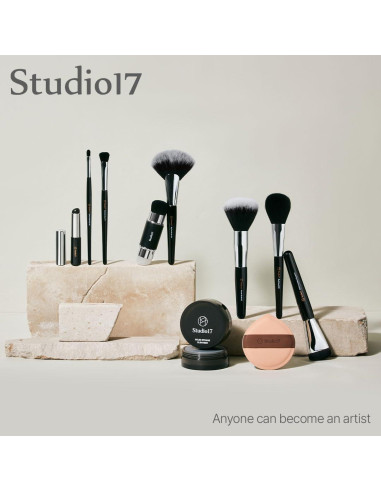 Juego de Brochas para Maquillaje de Ojos Studio17 - 5 Pcs